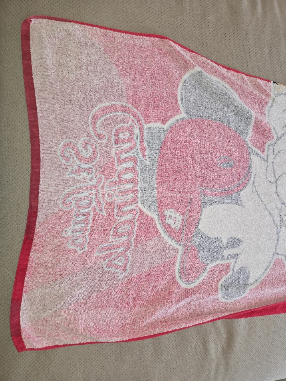 St. Louis Cardinals MLB & Disney Mickey Mouse Towel Wind Up Beach Baseball 2012
